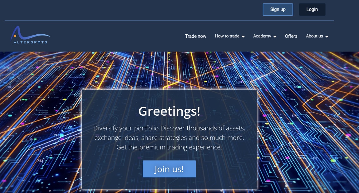 Alterspots Homepage Alterspots Homepage