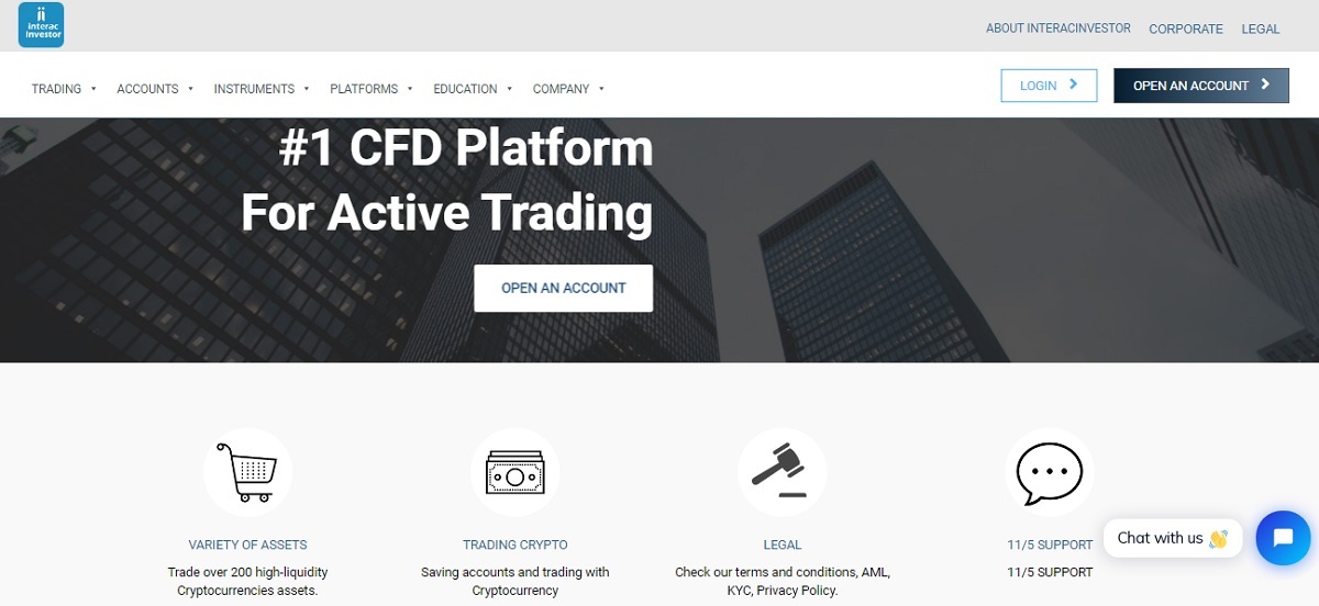 InteracInvestor Homepage InteracInvestor Homepage