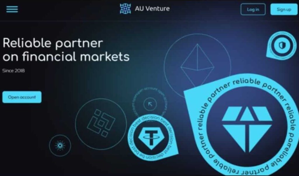 AUventure website